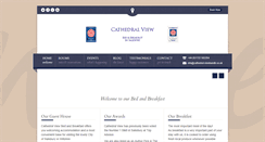 Desktop Screenshot of cathedral-viewbandb.co.uk